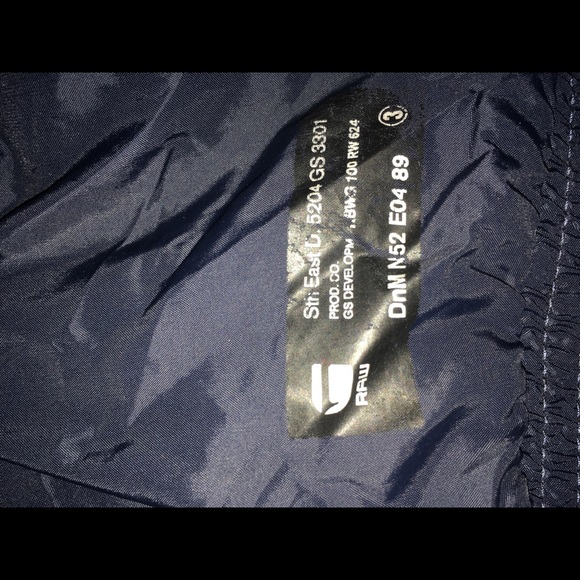 G Star Raw Track Jacket Navy Size M - Picture 3 of 7